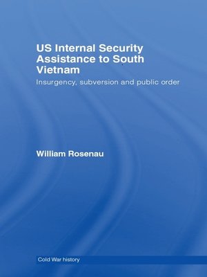 cover image of US Internal Security Assistance to South Vietnam